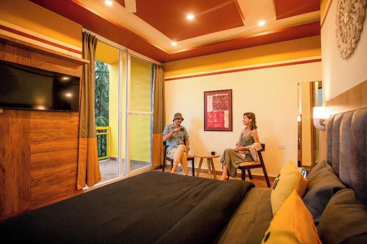 Standard Quadruple Room with Balcony and Valley View | Majoituspaikan mukavuudet