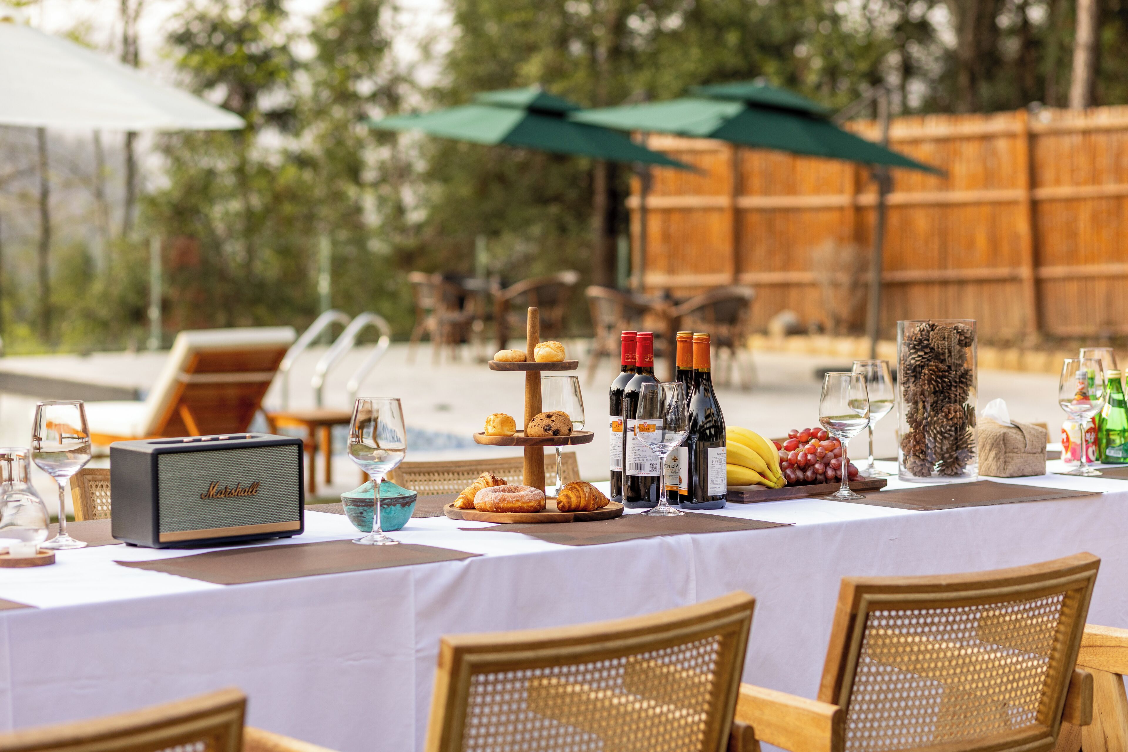 Zona para eventos al aire libre