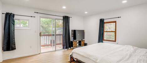 3 habitaciones, tabla de planchar con plancha y acceso a internet