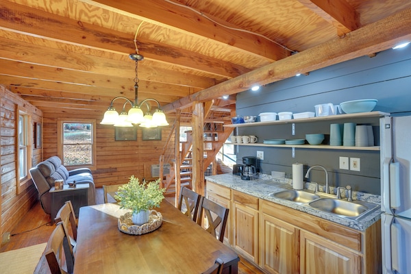 Murray Vacation Rental | 3BR | 1BA | 4 Steps to Enter | 900 Sq Ft