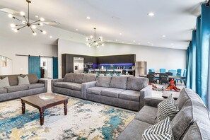 TV, fireplace, ping pong, stereo - 4,300-Sq-Ft Villa in West Vegas w/ Pool & Games! (Las Vegas)