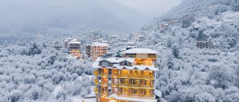 Fassade der Unterkunft