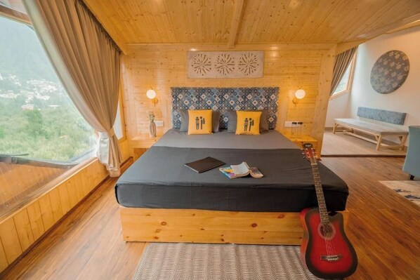 スーペリア ダブルルーム バレービュー | WiFi (無料)、ベッドシーツ