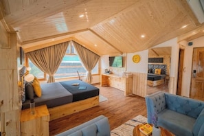 Superior Double Room with Valley View | View from room - The Hosteller Old Manali Manu Temple (Manali)