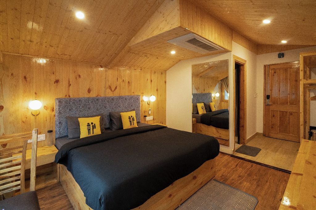 Deluxe dubbelrum - utsikt mot dalen | Gratis wi-fi och sängkläder