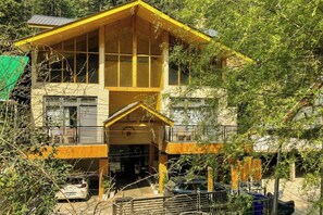 Façade de l’hébergement