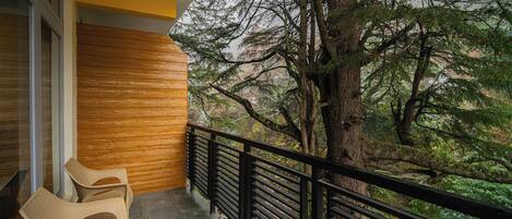 Deluxe Double Room with Balcony | Terraza o patio