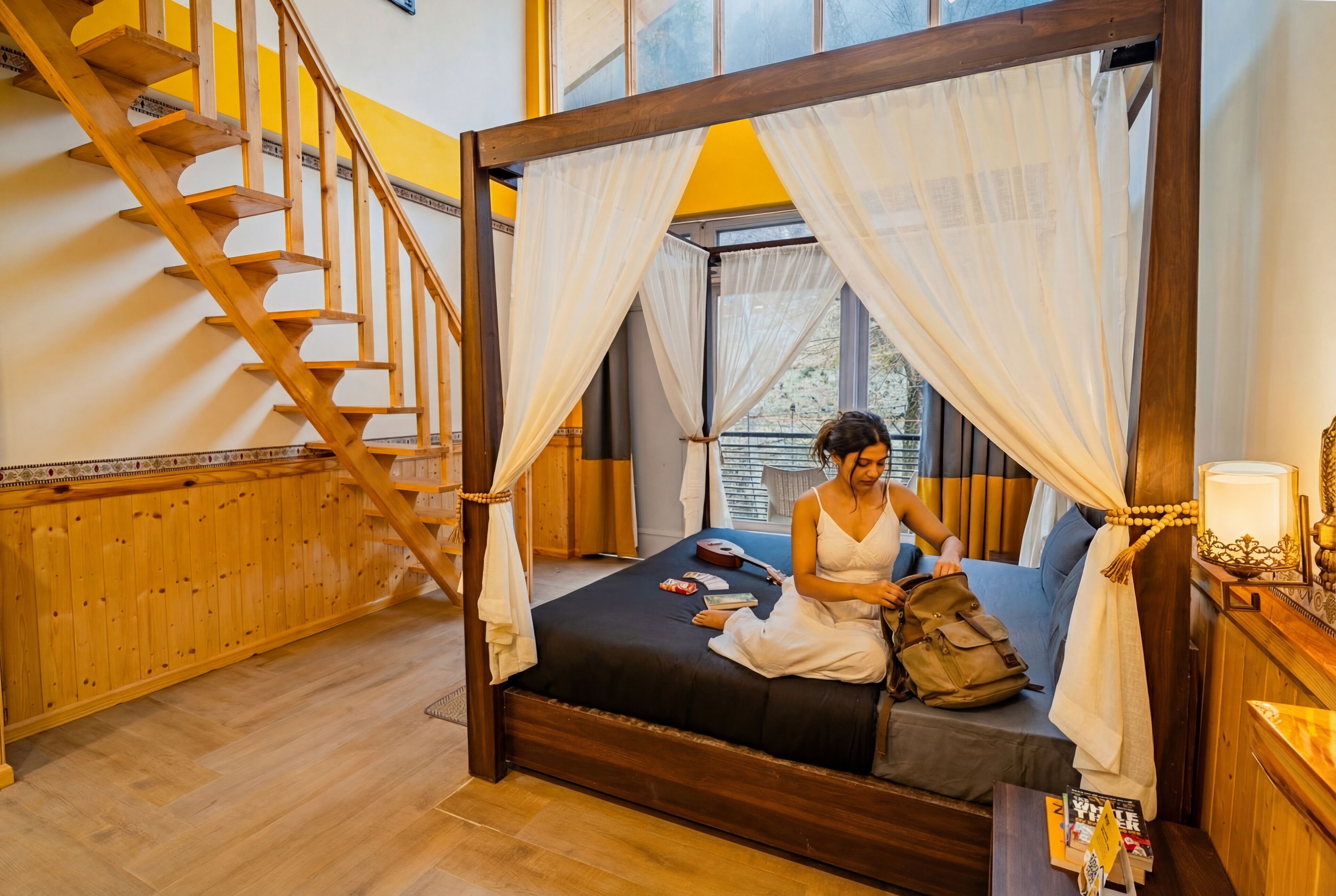 Free WiFi, bed sheets