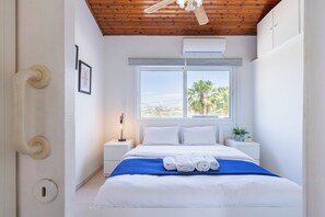 Apartment, 1 Double Bed with Sofa bed, Balcony, City View | Premium bedding, in-room safe, individually decorated - Lazuli 1-BR W Pool & Balcony in Larnaca (Oroklini)