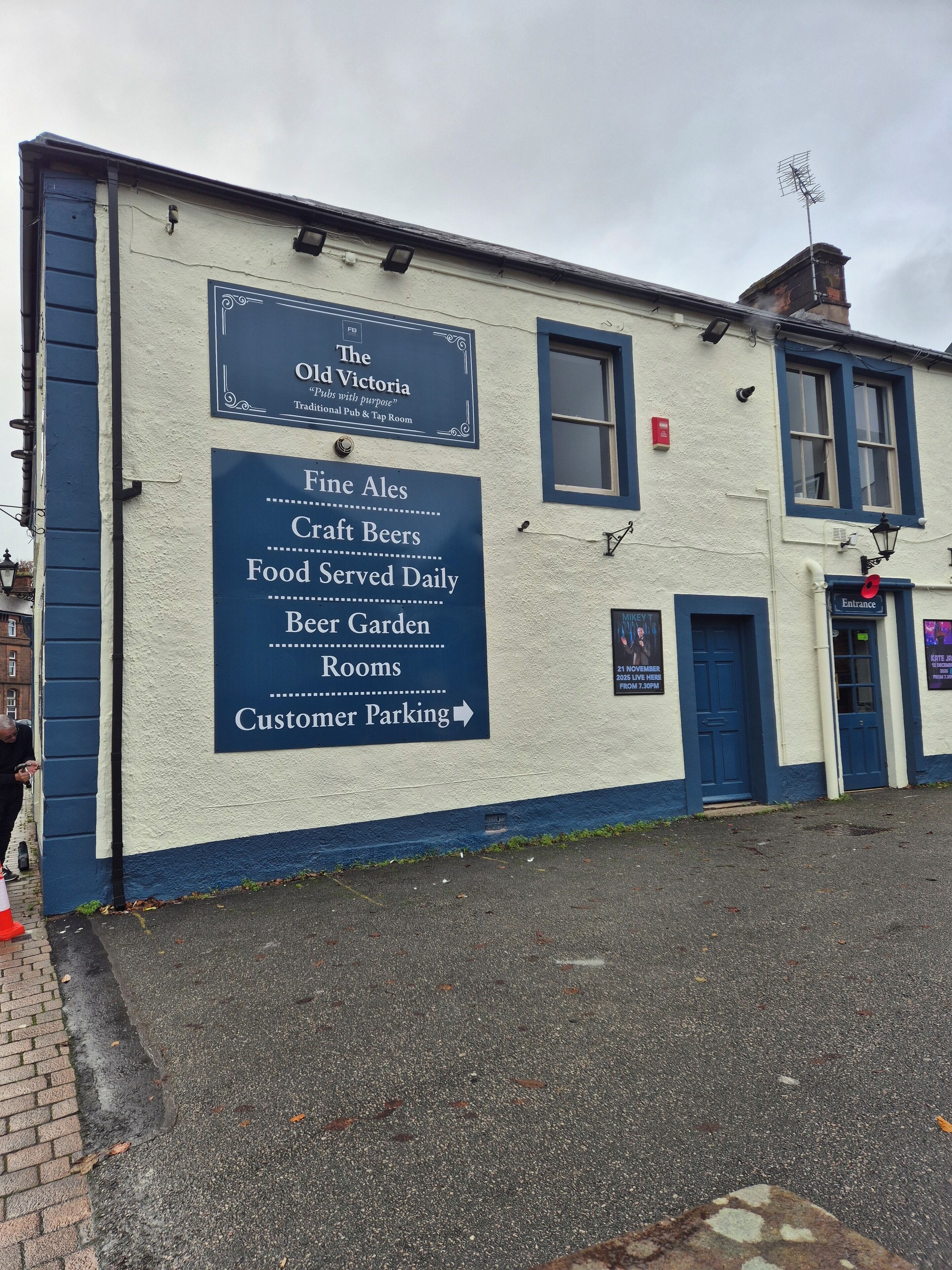 Fachada de la propiedad