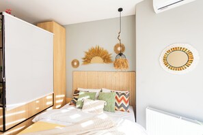 1 soverom, strykejern/-brett, wi-fi og sengetøy