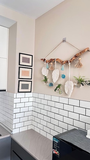 Interior - Boho Apartment - studio with designer interior and handmade decor by the owner (Batumi)