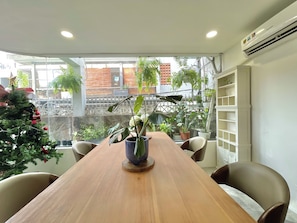 Sala de estar en el lobby