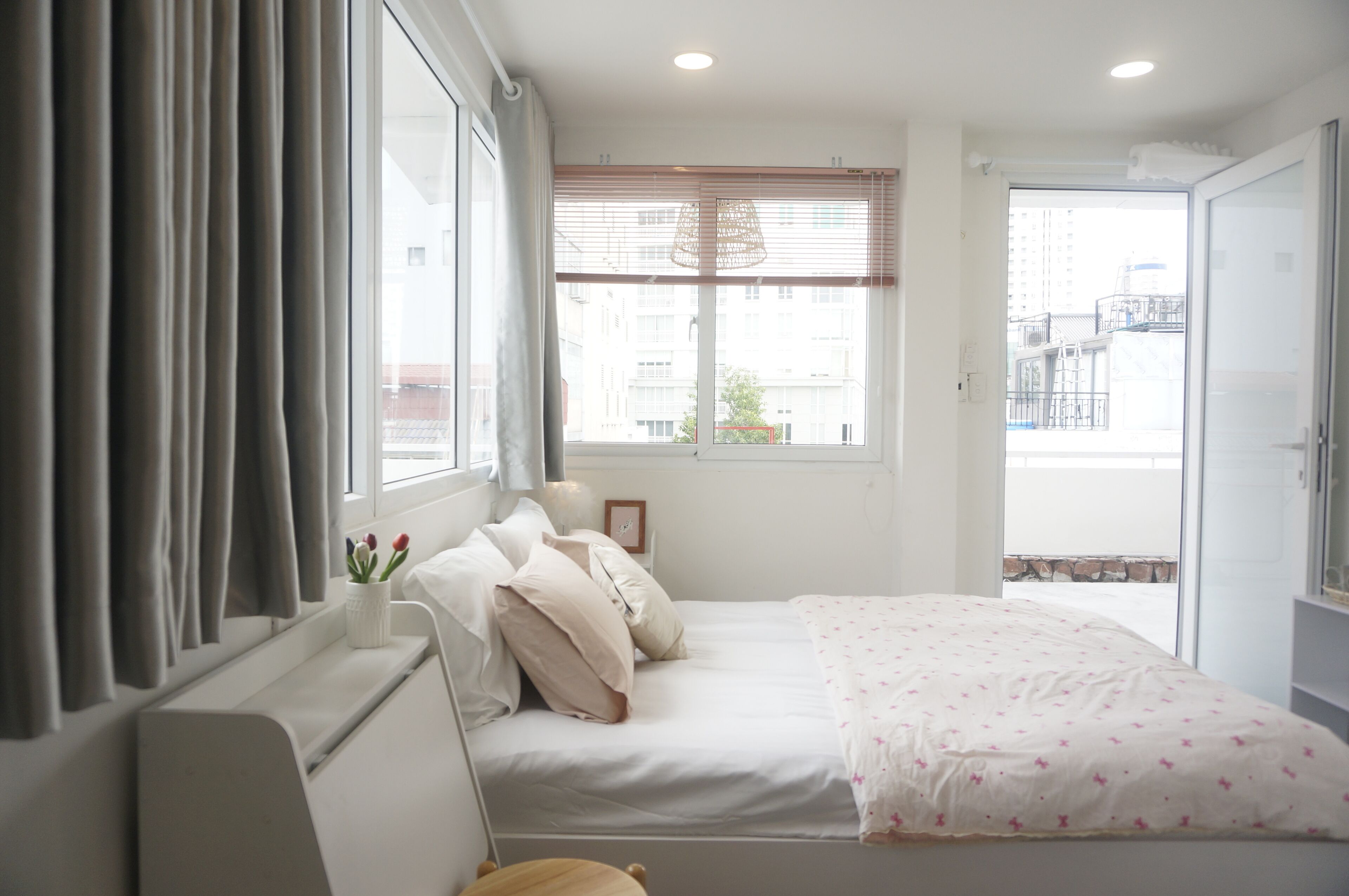 Habitación doble familiar | Tabla de planchar con plancha 