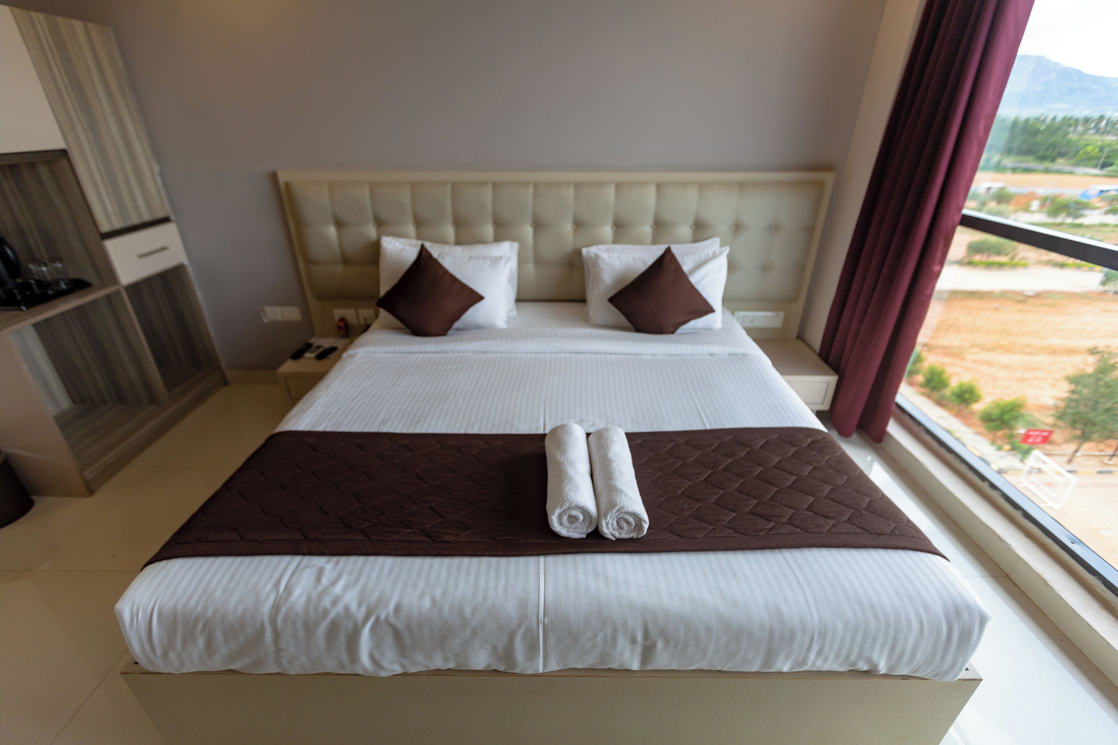 Comfort-rum - utsikt mot bergen