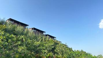 Fassade der Unterkunft