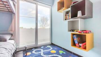 2 slaapkamers, reisbedje, gratis wifi