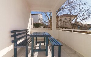 Outdoor dining - 1 bedroom amazing apartment in Pirovac (Pirovac)