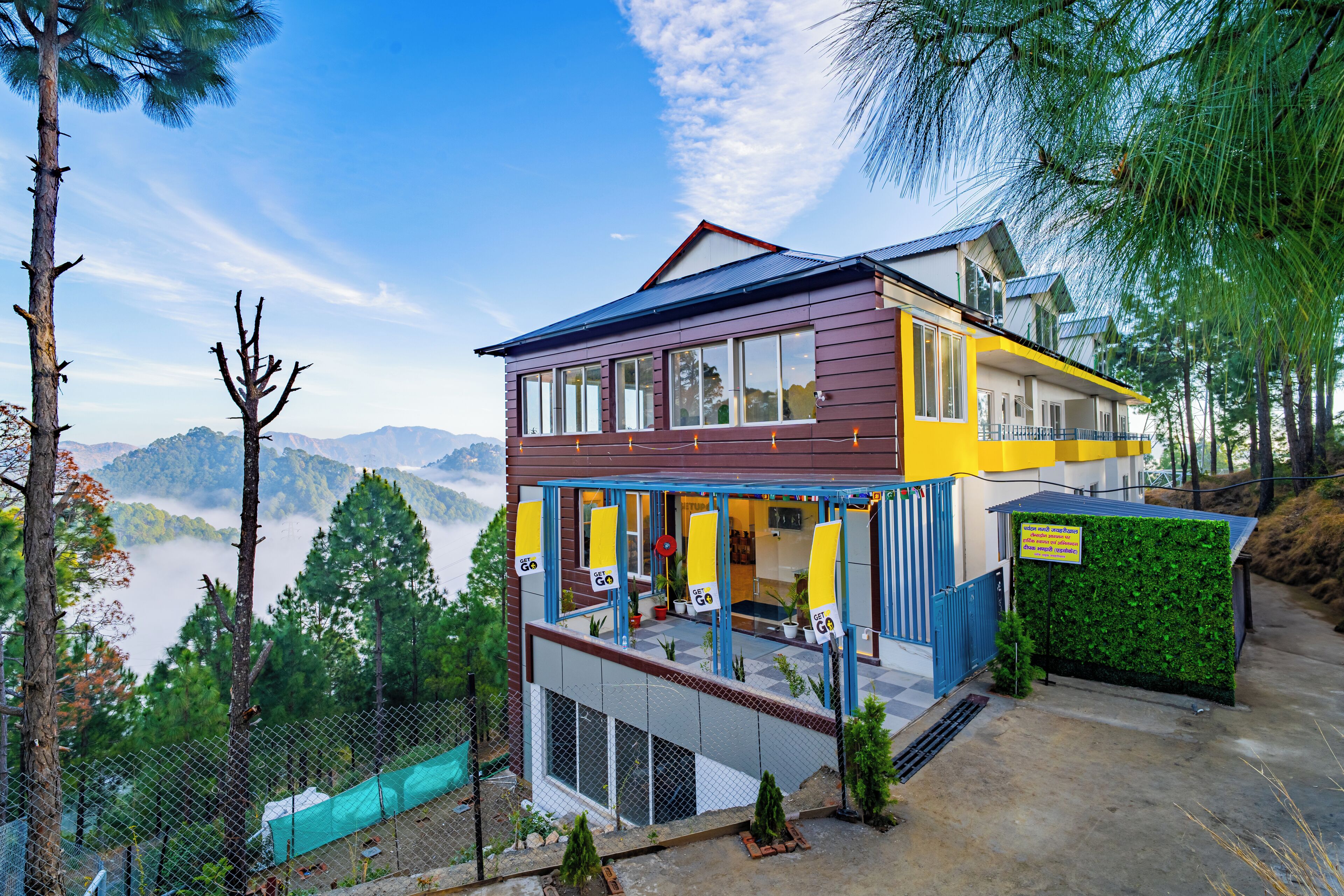 Fachada de la propiedad