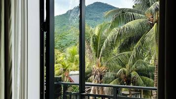 Senior Double Room, Balcony, Pool View | Balcony