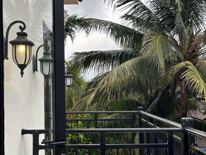 Senior Double Room, Balcony, Pool View | Balcony