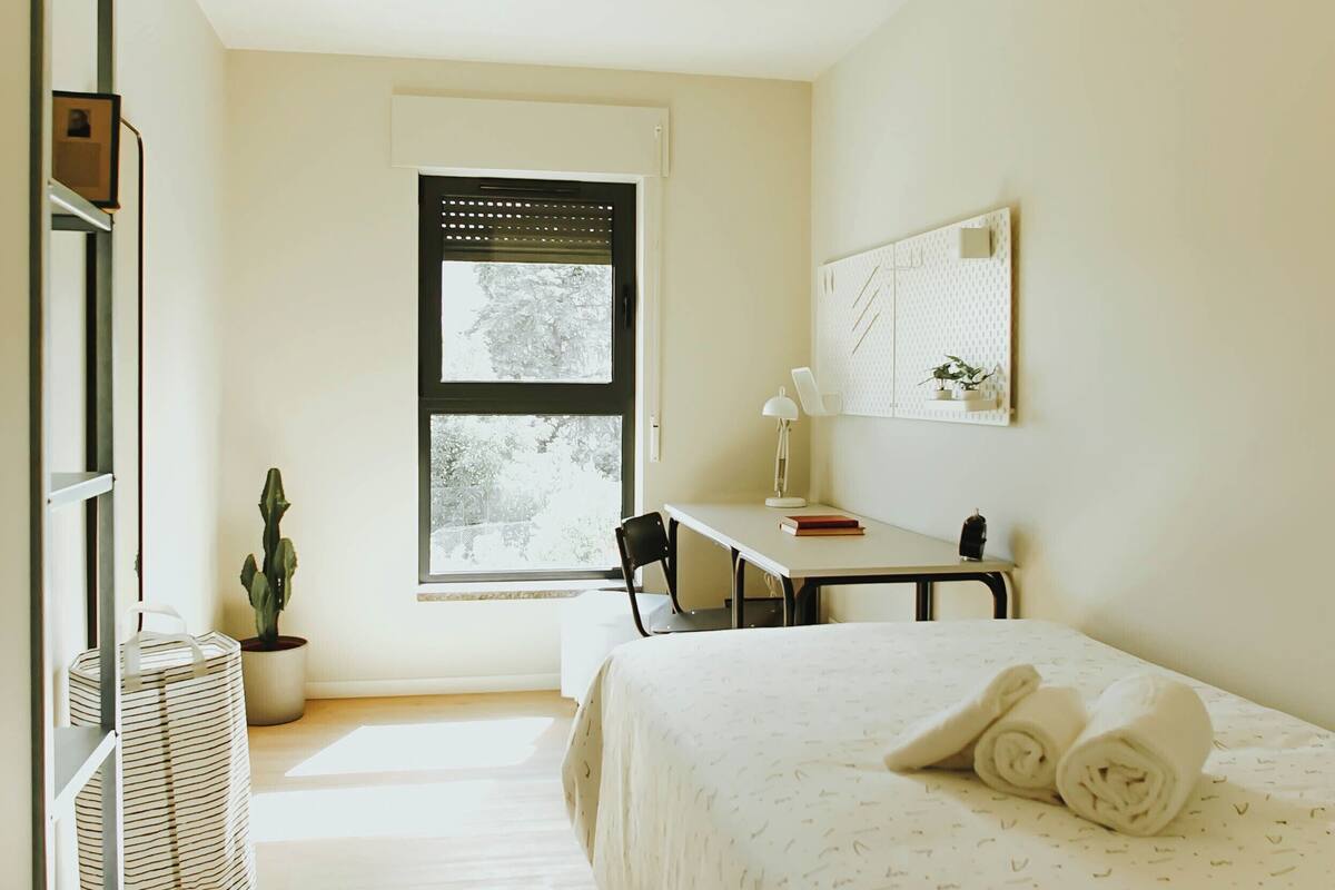 Habitación individual | Insonorización y wifi gratis