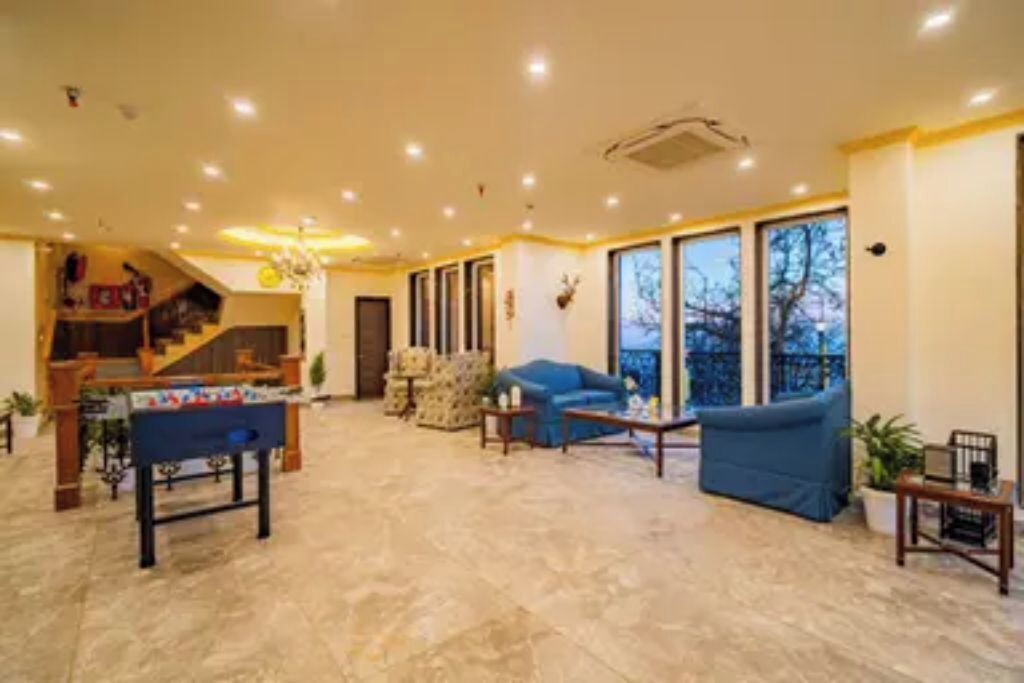 Sala de estar en el lobby