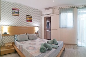 2 Schlafzimmer, Zimmersafe, kostenloses WLAN, Bettwäsche