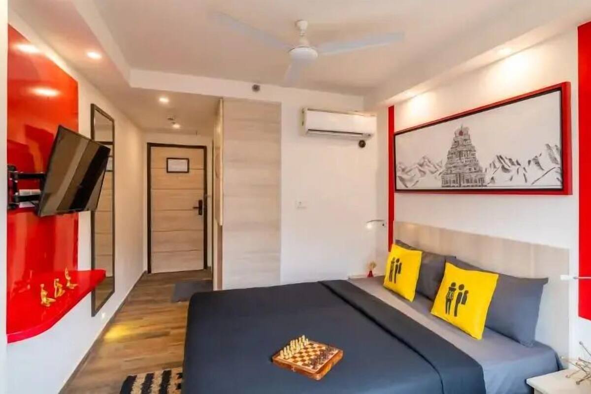 Phòng đôi Premium, quang cảnh thung lũng | Truy cập Internet không dây miễn phí, bộ trải giường