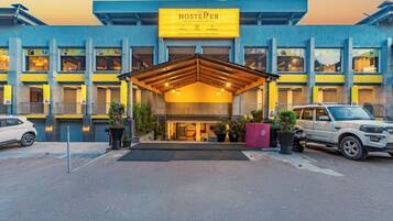 Voorkant van accommodatie