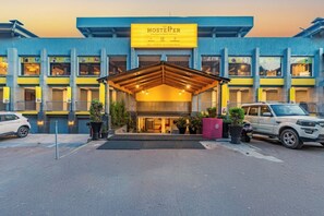 Voorkant van accommodatie