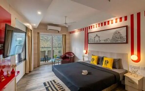 Habitación doble de lujo, vista al valle | Wifi gratis y ropa de cama 