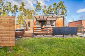 Terrace/patio - Mobile Home at the Murner Lake - Hot Tub included (Wackersdorf)