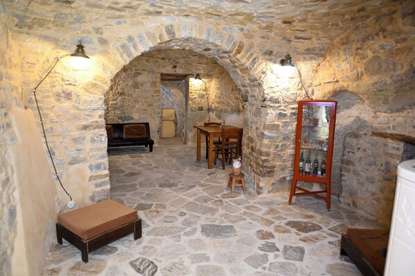 Overnatningsstedets indgangsparti