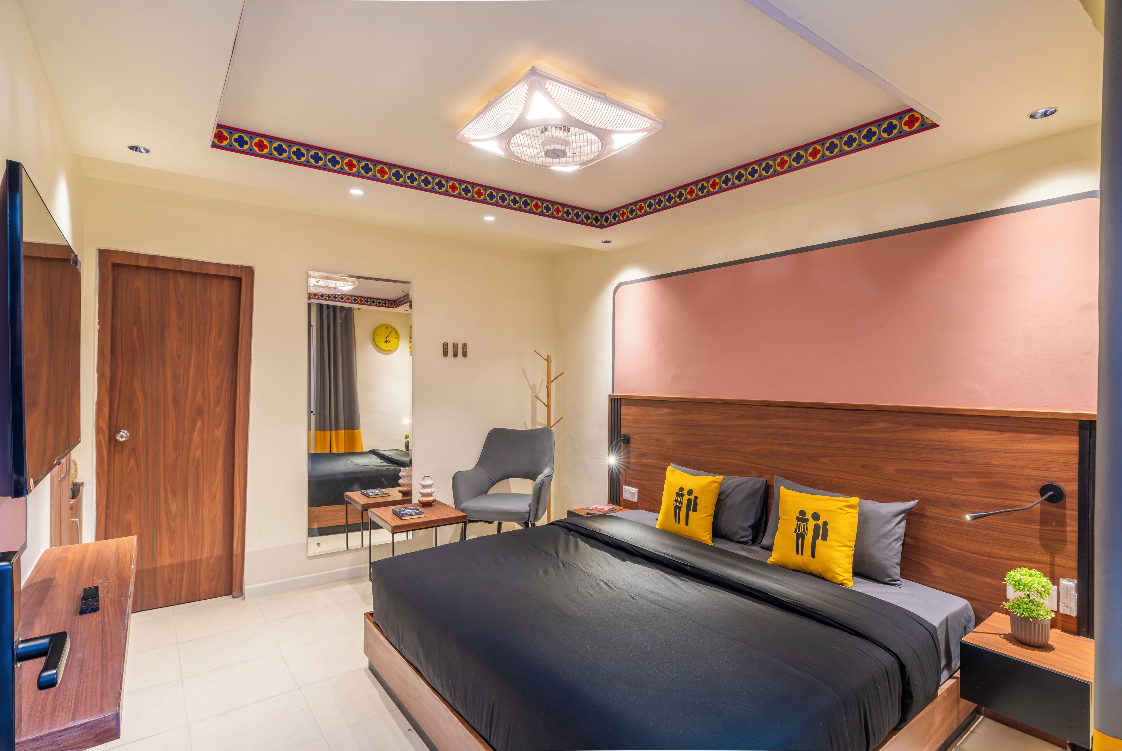 Habitación doble Deluxe | Insonorización, wifi gratis y ropa de cama 