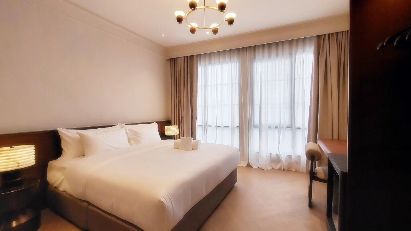 Chambre Deluxe | Coffres-forts dans les chambres, bureau, Wi-Fi gratuit, draps fournis