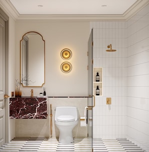 Standard Room | Bathroom | Free toiletries, hair dryer, towels, soap