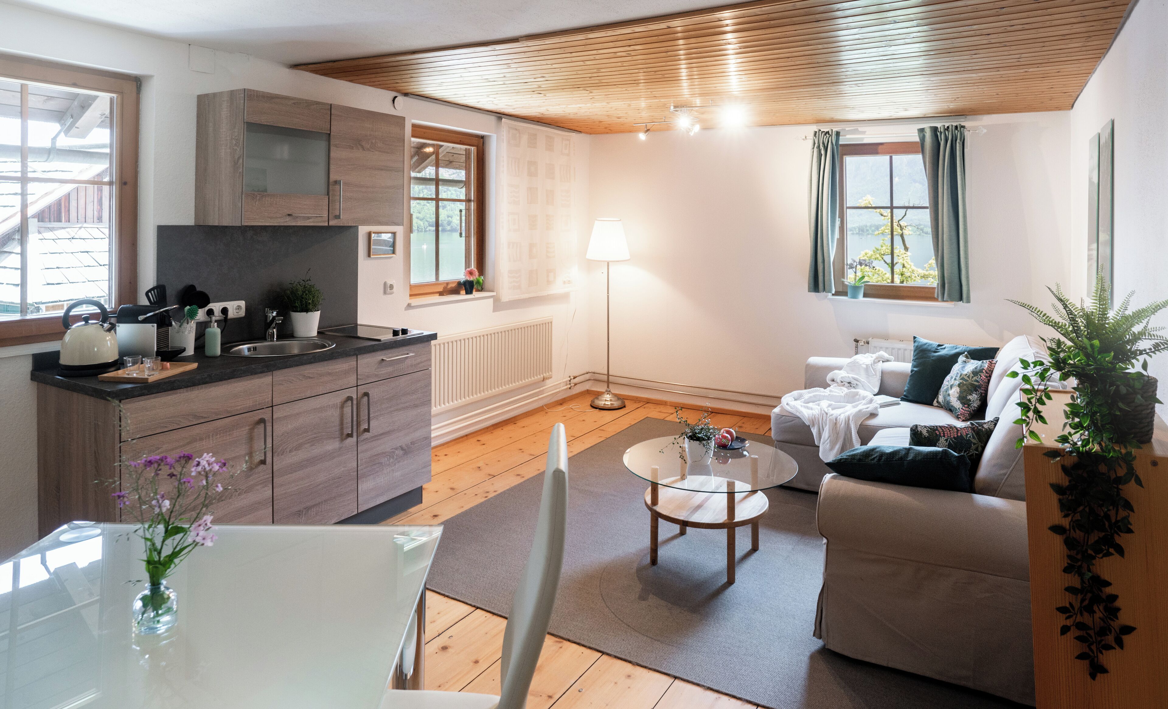 舒適公寓, 湖景 | 客廳 | 玩具