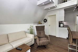 TV - Island time apartment 5<br>Fantastic maisonette apartment with access to sea time (Büsum)