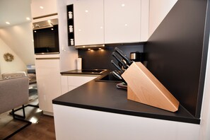 Fridge, oven, stovetop, dishwasher - Island Feeling Apartment 5 (Büsum)
