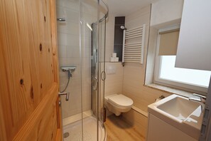 Shower, hair dryer - Noah's Ark - House by the sea<br>Apartment Sea (Büsum)