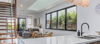 3-Bed Beach Retreat · Pool · 1 min walk to sand