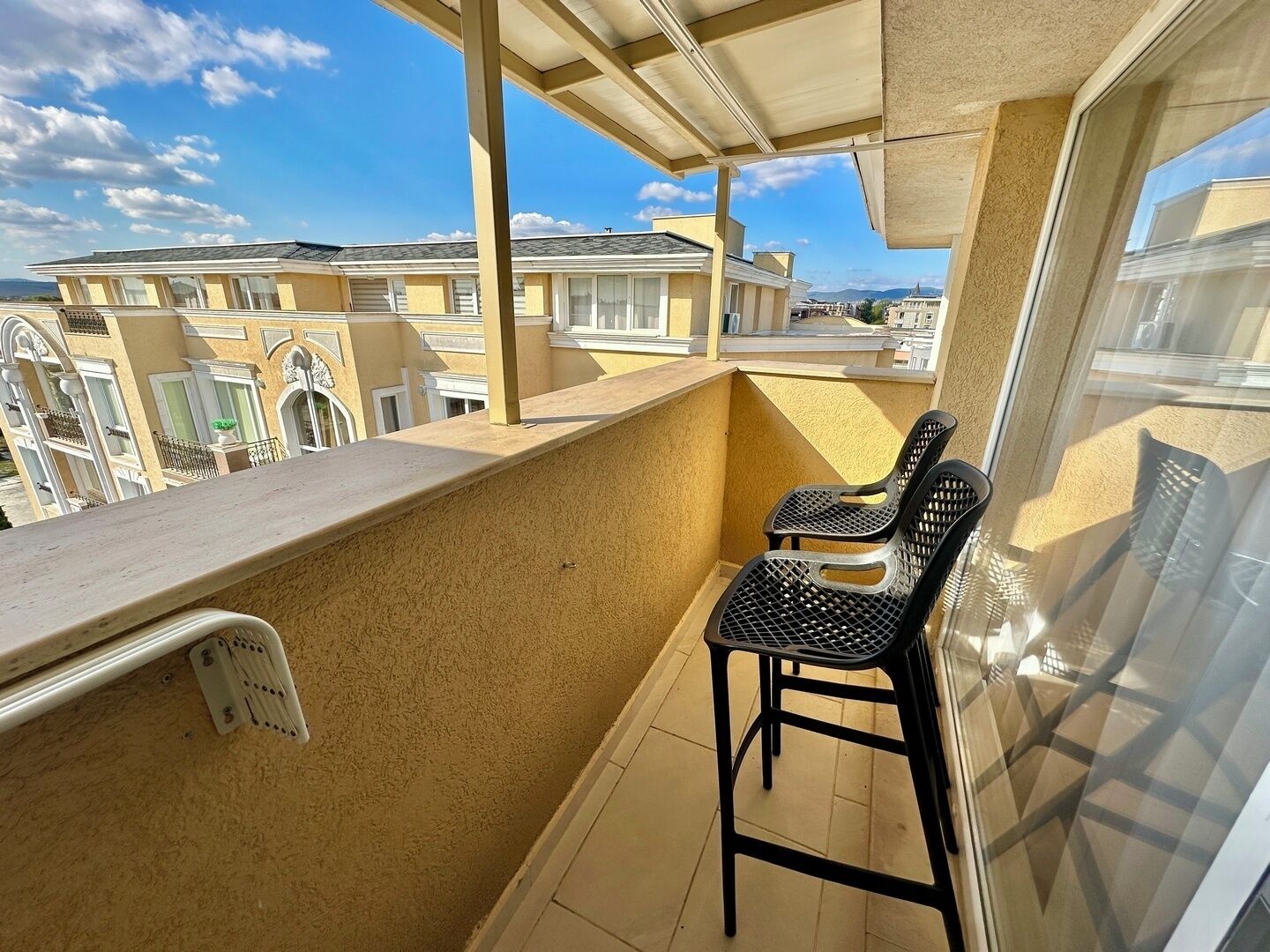 Economy-Apartment, Balkon, Poolblick | Balkon