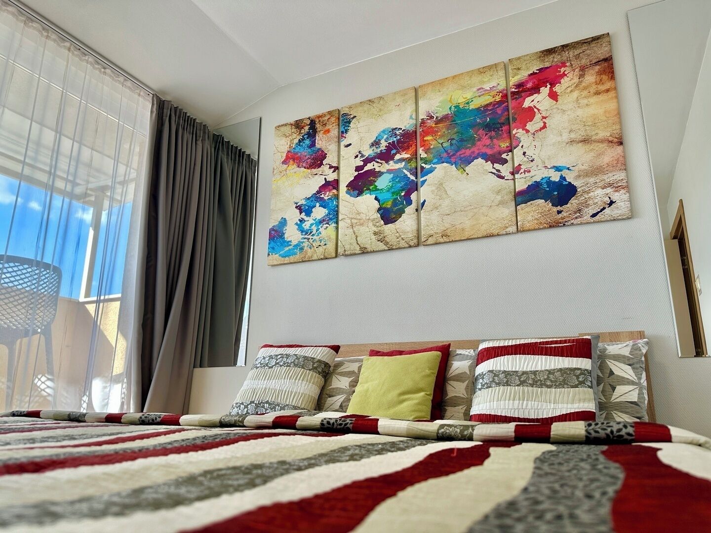 Economy-Apartment, Balkon, Poolblick | Bügeleisen/Bügelbrett