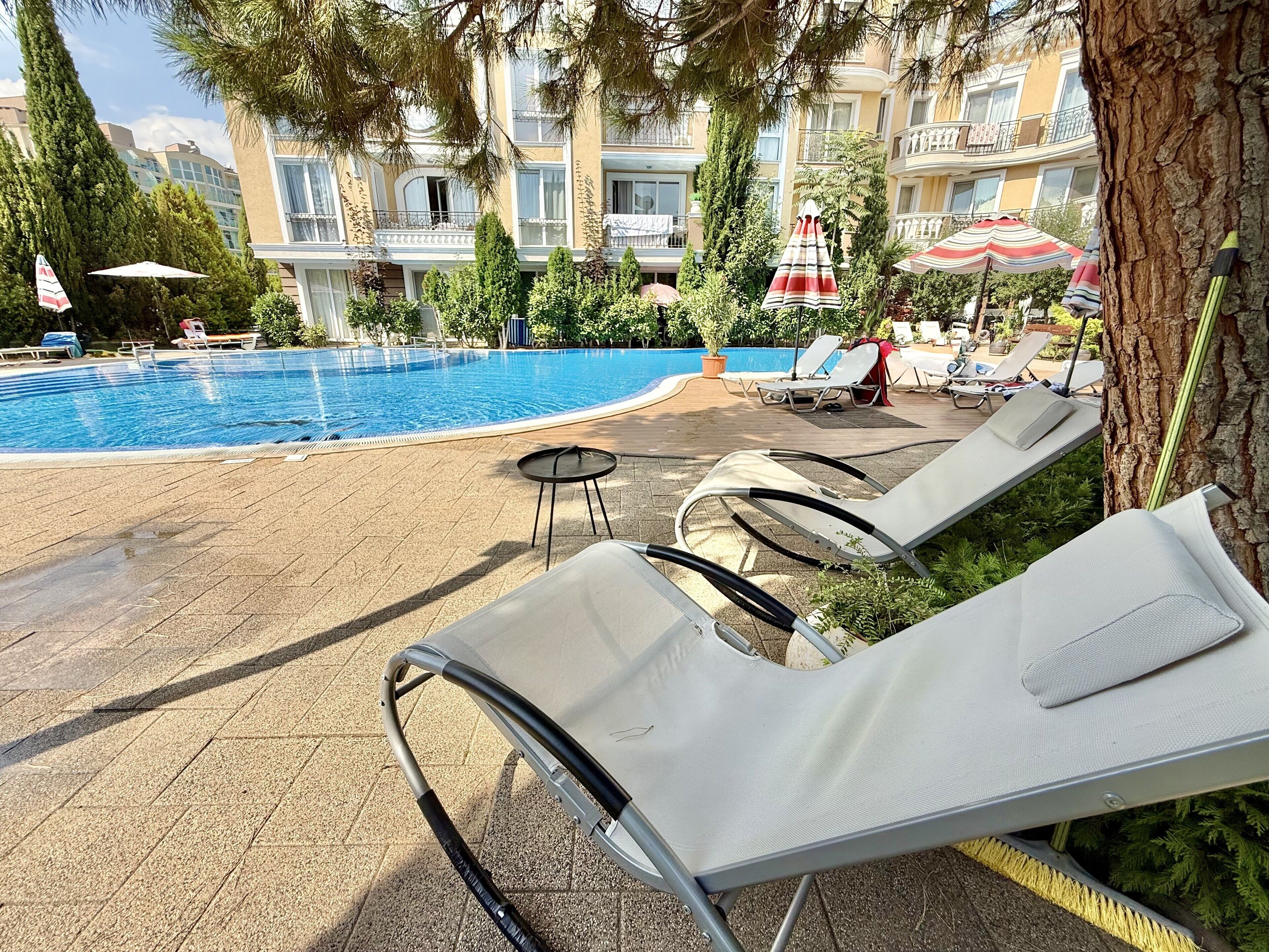 Seasonal outdoor pool