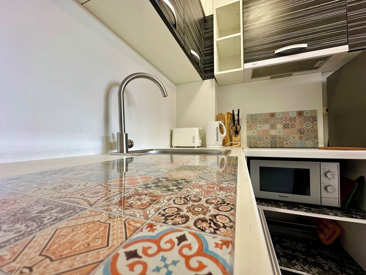 Economy-Apartment, Balkon, Poolblick | Mikrowelle