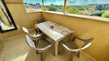 Economy Apartment, Balcony, Pool View | Balcony view