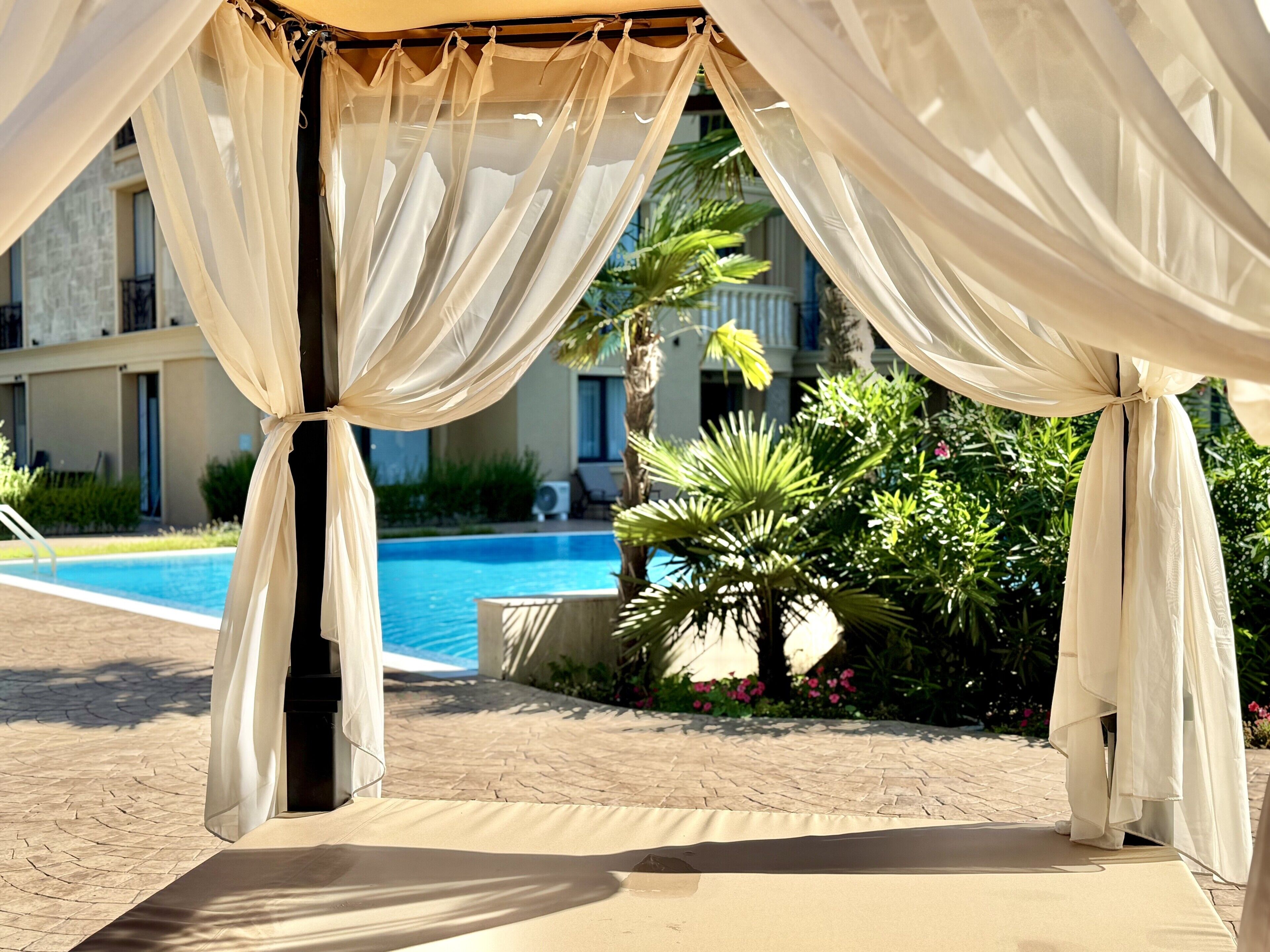 Seasonal outdoor pool