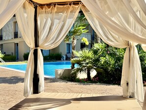 Seasonal outdoor pool