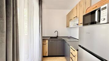 Standard-Studio, Balkon, Stadtblick